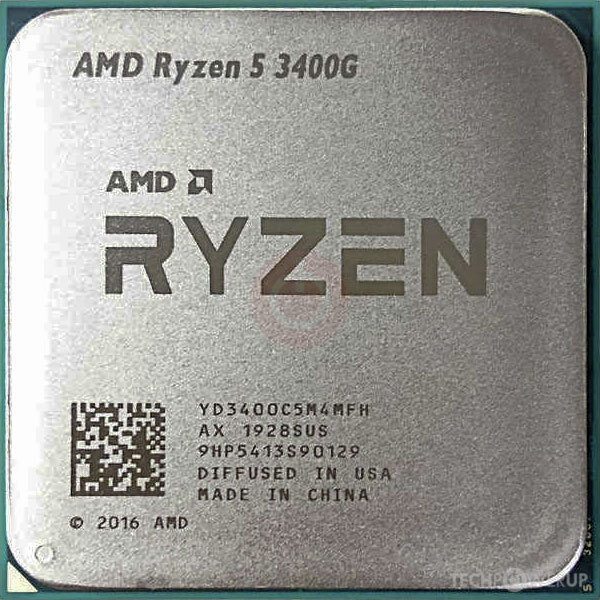 AMD Ryzen 5 3400G